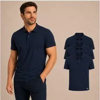 Sitztgut Poloshirt Premium Cotton Polo T-Shirt (3-tlg)