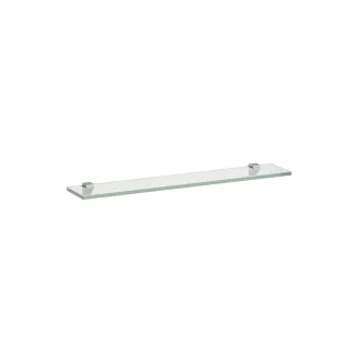 LAUFEN Glasablage Frame 25 120x650x10 mit 2 Wandbefestigungen schwarz matt H4475839004501