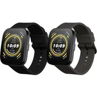 kwmobile 2x Uhrenarmband für Huami 22mm Amazfit Bip 6 / Bip 5 Unity / Bip 5 / Smartwatch, 2-tlg., Fitnesstracker Band Set aus TPU Silikon - Ersatzarmband Smartwatch