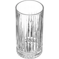 Pasabahce Longdrinkglas 520015 Longdrink Glas im Retro-Design und Kristall-Look, für Cocktail, 4-tlg.