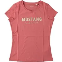 MUSTANG Kurzarmshirt Damen Style Alexia C Logo