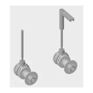 VitrA Befestigungsset 316567YP1TE für 7042, für Wand-WC
