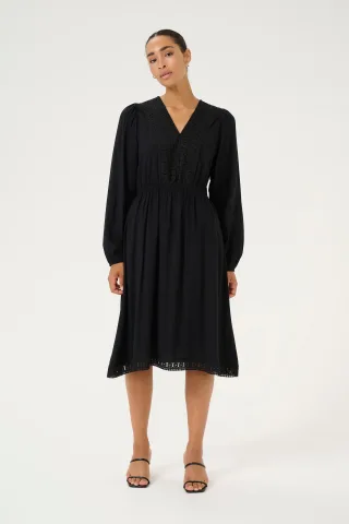 Kleid Regular fit black