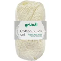 Gründl 50 Gramm Gründl Cotton Quick Uni Farbauswahl Häkelwolle