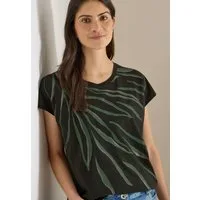 CECIL Print-Shirt mit Flammgarn