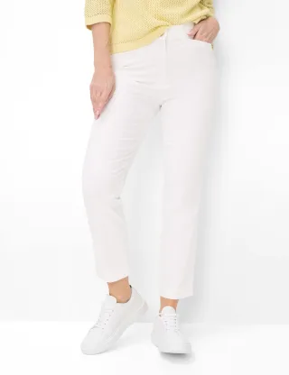 Raphaela by Brax Damen Cityhose Style LORELLA WHITE, weiß, Gr. 40K