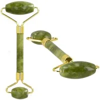 Lantelme Massagestein Jade Gesichtsmassage Anti-Aging Jadestein Gesicht Körper Hautpflege, 1-tlg., Auswahl Gua Sha Stein Stab Roller Kamm oder als Set