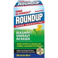 ROUNDUP Unkrautbekämpfungsmittel Roundup Rasen Unkrautfrei Konzentrat 100 ml