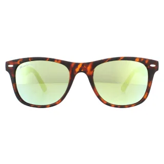 Montana Sonnenbrille MS10 A Matte Schildkröte Braun Rubbertouch Revo Gold Pink