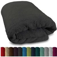Lanudo Badetücher Lanudo® Saunahandtuch "Pure Line" 80x200 cm div. Farben, 100% Baumwolle (1-St)