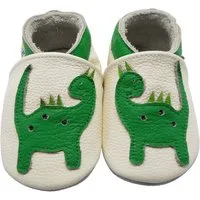 Yalion Leder Baby-Lauflernschuhe, weich, rutschfest, handgefertigt Krabbelschuh Baby Schuh aus echtem Leder,Barfußgefühl & rutschfester Sohle