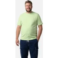Men Plus T-Shirt T-Shirt Basic Halbarm Rundhals