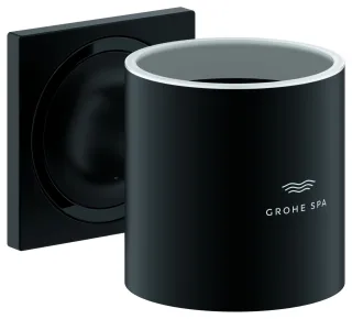 GROHE Halter Allure 40278_1 für Glas, oder Seifenspender phantom black, 40278KF1 40278KF1