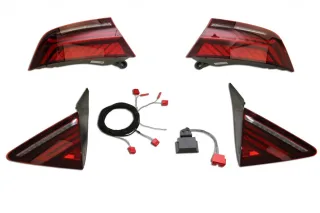 Original Kufatec SET LED Facelift Rückleuchten dynamische Blinker für Audi A7 4G