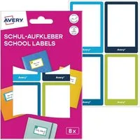 Avery Zweckform Etiketten, 8er-Pack Schul-Aufkleber