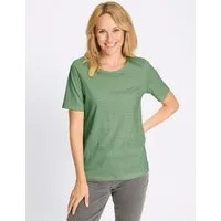Sieh an! T-Shirt Ringelshirt Kurzarm