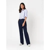 TONI Palazzohose Luisa Wide aus luftigem Twill
