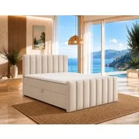 Best for Home Boxspringbett Trinity K10 mit Stauraum, Bonellmatratze & Komfort-Topper T30 (Boxspringbett-Set, 1-St., 140x200 160x200 180x200 200x200 cm), Ergonomischer Schlafkomfort, praktischer Stauraum