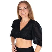 Madame Marie Dirndlbluse Dirndlbluse - KÜHBACH - offwhite, schwarz