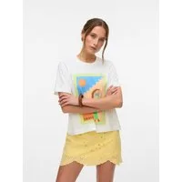 Vero Moda Kurzarmshirt VMBETA METTE SS TOP BOX JRS GA