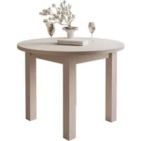 Lookway Esstisch rund OLEA KASCHMIR (1xEsstisch), Durchmesser: 100 cm, Höhe: 77 cm