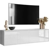Lookway TV-Schrank SANAYI in Weiß Hochglanz Breite: 156 cm