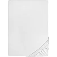 Biberna Spannbettlaken THEA Baumwoll-Jersey mit Elasthan, 160 g/m², Jersey-Elasthan, Gummizug: rundum, (1 Stück), Bettlaken für Matratzen bis 25 cm Höhe, pflegeleicht, bügelfrei