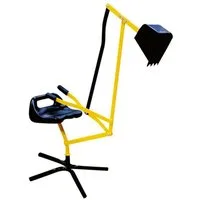 Vedes Spielzeug-Aufsitzbagger 71007367 Kinder-Sitzbagger, drehbar