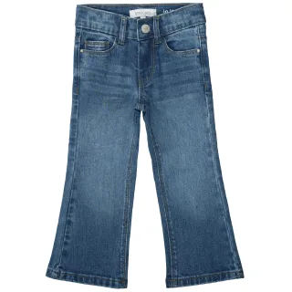 STACCATO - Md.-Flared Jeans, Skinny, SLIM mid blue denim - Gr. - 92