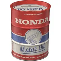 Nostalgic-Art Spardose Spardose Ölfass - Honda MC - Motor Oil