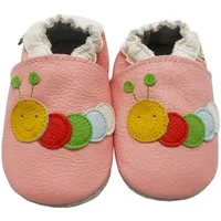 Sayoyo Weiche Leder Krabbelschuhe Lauflernschuhe Hausschuhe Lederpuschen Lauflernschuh (100% Leder)