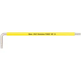 Wera 3967 SXL HF TORX Winkelschlüssel Multicolour mit Haltefunktion, lang, Edelstahl Leuchtgelb - 05022683001