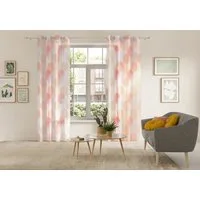 OTTO home Gardine BELEM (1 St), Ösen, transparent, Polyester, 1 Schal, Polyester, Kreise