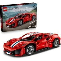 LEGO® Ferrari 488 Pista Auto (42235), LEGO Technic Konstruktionsspielsteine, (882 St), Made in Europe