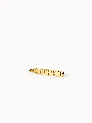 PURELEI Scorpio Letter Charm