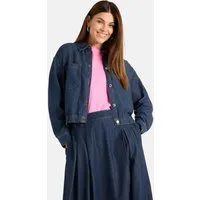 Lieblingsstück Jeansjacke CrossL mit elastischem Saum