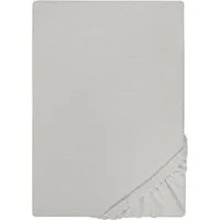 Castell - Markenbettwäsche Spannbettlaken Jersey in Gr. 90x200, 140x200 oder 180x200 cm, Jersey, Gummizug: rundum, (1 Stück), aus Baumwolle, für Matratzen bis 22 cm Höhe, Bettlaken, Spannbetttuch