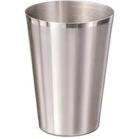 MATO Becher Edelstahlbecher 0,3l hochglanzpolierter/mattierter Edelstahl stapelbar