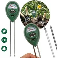 Bellushortus Bodentest 3-in-1 pH-Messgerät für Boden, Tester für Garten- und Topfpflanzen