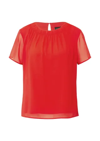 s.Oliver BLACK LABEL - Bluse rot - Gr. - 44