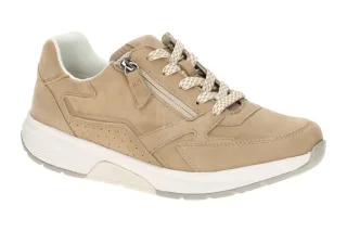 Gabor 86.878.30 ROLLINGSOFT Damen Schn?r-Halbschuhe Beige Sand - Komfortable ...