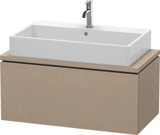 Duravit L-Cube Konsolenwaschtischunterbau wandhängend Leinen Matt 920x477x400 mm - LC580307575 LC580307575