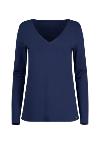 SKINY - Skiny Damen Shirt langarm Night In Skiny 02 fading night - Gr. - 40