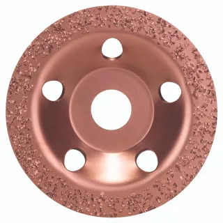 Bosch Carbide-Schleifköpfe, 115 mm, Feinheitsgrad mittel, Scheibenform mittel - 2608600176