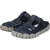 Rieker Clog Sabot, Sommerschuh, Schlappen, Hausschuh mit Ziernähten