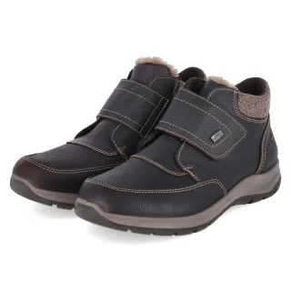 Rieker Winterboots - Gr. 41 - Braun - Leder