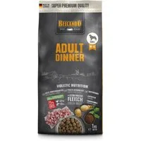 Belcando Adult Dinner - besonders gut verträgliches Trockenfutter mit Geflügel, Trockenfutter für: Hunde