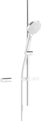 Hansa Wandstangenset Hansaactivejet 8437 0130 grau/chrom, 84370130 84370130