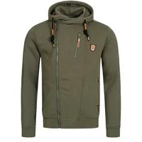 Indicode Kapuzensweatjacke Herren Elm Hoodie Sweatjacke Herrenjacke