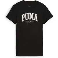 PUMA T-Shirt SQUAD GRAPHIC TEE sportlicher Stil, mit Print-Applikation im College-Stil, Kurzarm